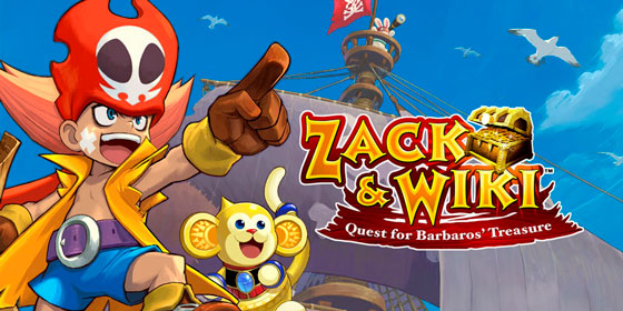 Zack & Wiki Quest for Barbaros Treasure til wii