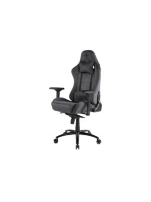 Deltaco GAMING DC440D Gaming chair Dark Grey Gamer Stol - Mørkeblå/Grå - Aluminium - Op til 130 kg