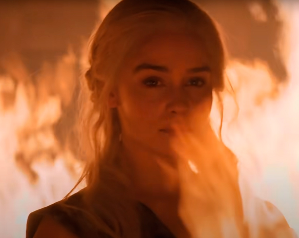 Emilia Clarke som Daenerys Targaryen