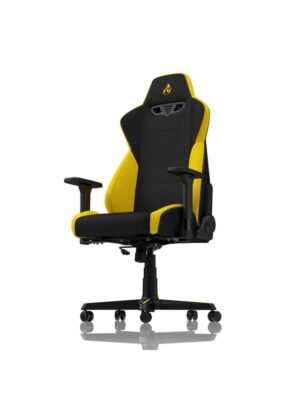 Nitro Concepts S300 Gaming Chair - Astral Yellow Gamer Stol - Sort / Gul - Stof - Op til 135 kg
