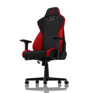 Nitro Concepts S300 Gaming Chair - Inferno Red Gamer Stol - Sort / Rød - Stof - Op til 135 kg