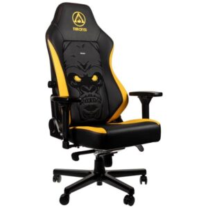 noblechairs HERO Gaming Chair - Far Cry 6 Special Edition Gamer Stol - Sort / Gul - PU Læder - Op til 150 kg