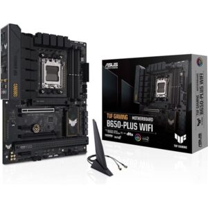 ASUS TUF GAMING B650-PLUS WIFI Bundkort - AMD B650 - AMD AM5 socket - DDR5 RAM - ATX
